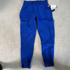 Cherokee Scrub Women Mid Rise Jogger Petite Pant XS