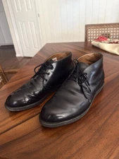Red Wing 9196 Heritage Postman Black Chukka Boots Leather Mens US 10.5D - RARE