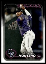 2024 Topps Elehuris Montero Colorado Rockies #341 19202