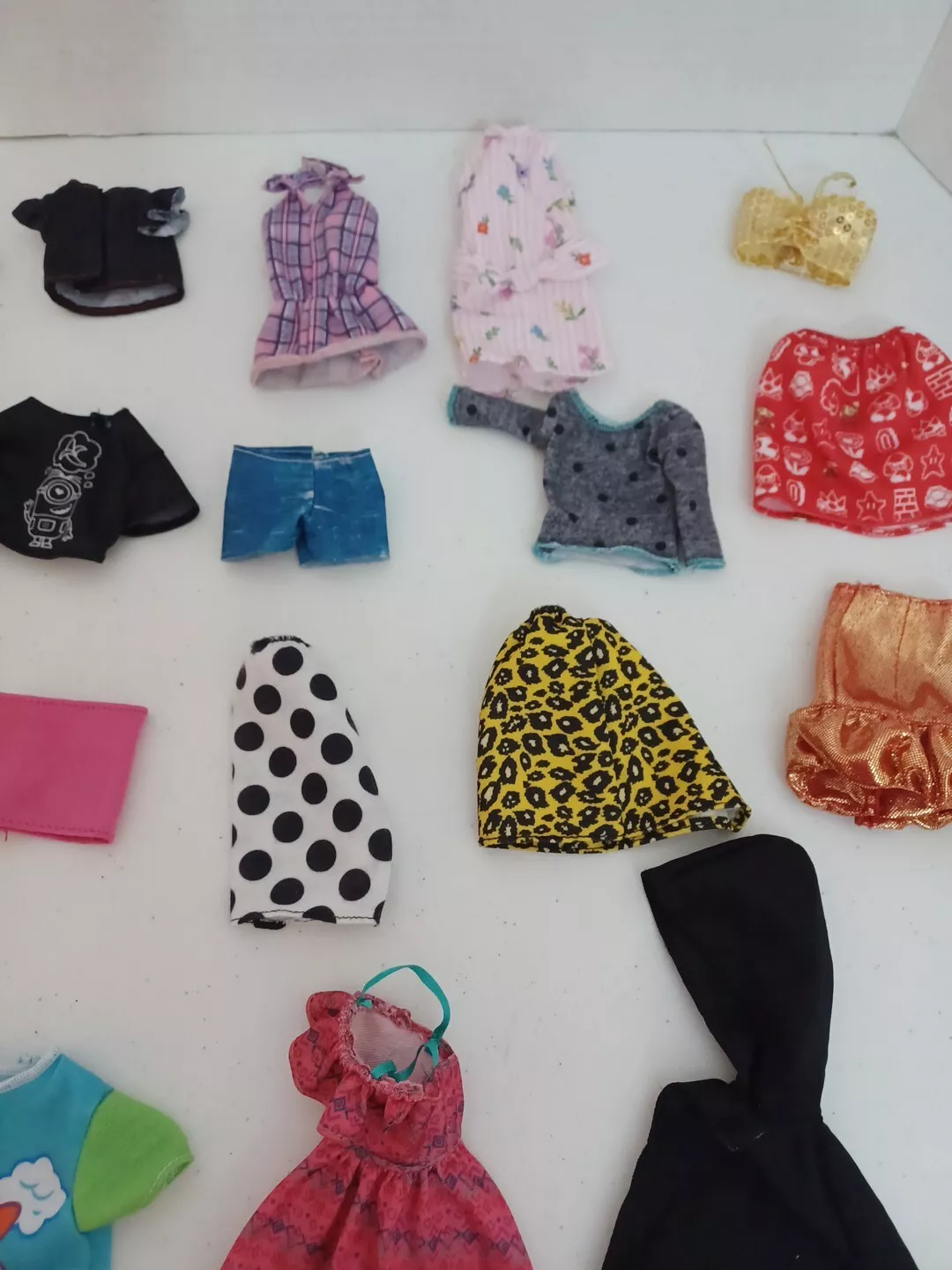  vintage barbie disney doll clothes dress jacket cape shorts pants