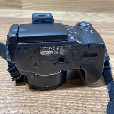 Canon PowerShot S3 IS 6.0MP Digital Camera - Black AS-IS