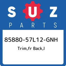 85880-57L12-GNH Suzuki Trim,fr back,l 8588057L12GNH, New Genuine OEM Part