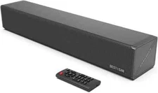 BESTISAN Sound Bars for TV 16.5 Inches with Optical, AUX, USB and Bluetooth