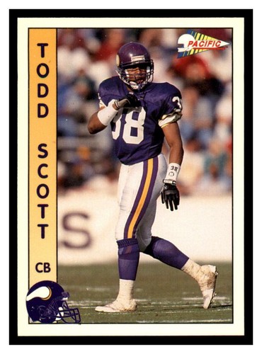 1992 Pacific NFL Football Pick Your Card With Stars & Rookies (1-250) - Picture 348 of 483