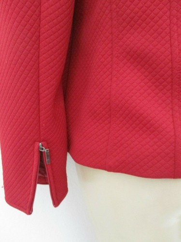 EAST 5TH DARK DEEP RED LONG SLEEVE BLAZER JACKET SIZE 12P - Picture 5 of 6