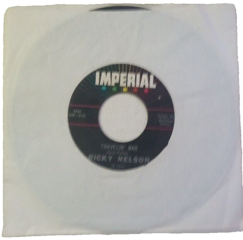 Rick Nelson, Hello Mary Lou / Travelin' Man, 45 Rpm, 7 inch, Record 1961, Single - Picture 6 of 7
