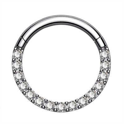 Septum Piercing G23 massiv Titan Daith Ohrring Creolen Tragus Helix Ringe 16G...