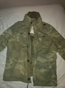 abercrombie and fitch camo jacket