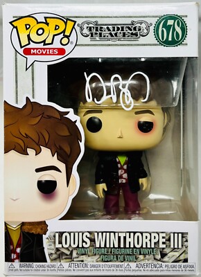 Dan Aykroyd Signed Funko Pop Trading Places Louis Winthorpe III