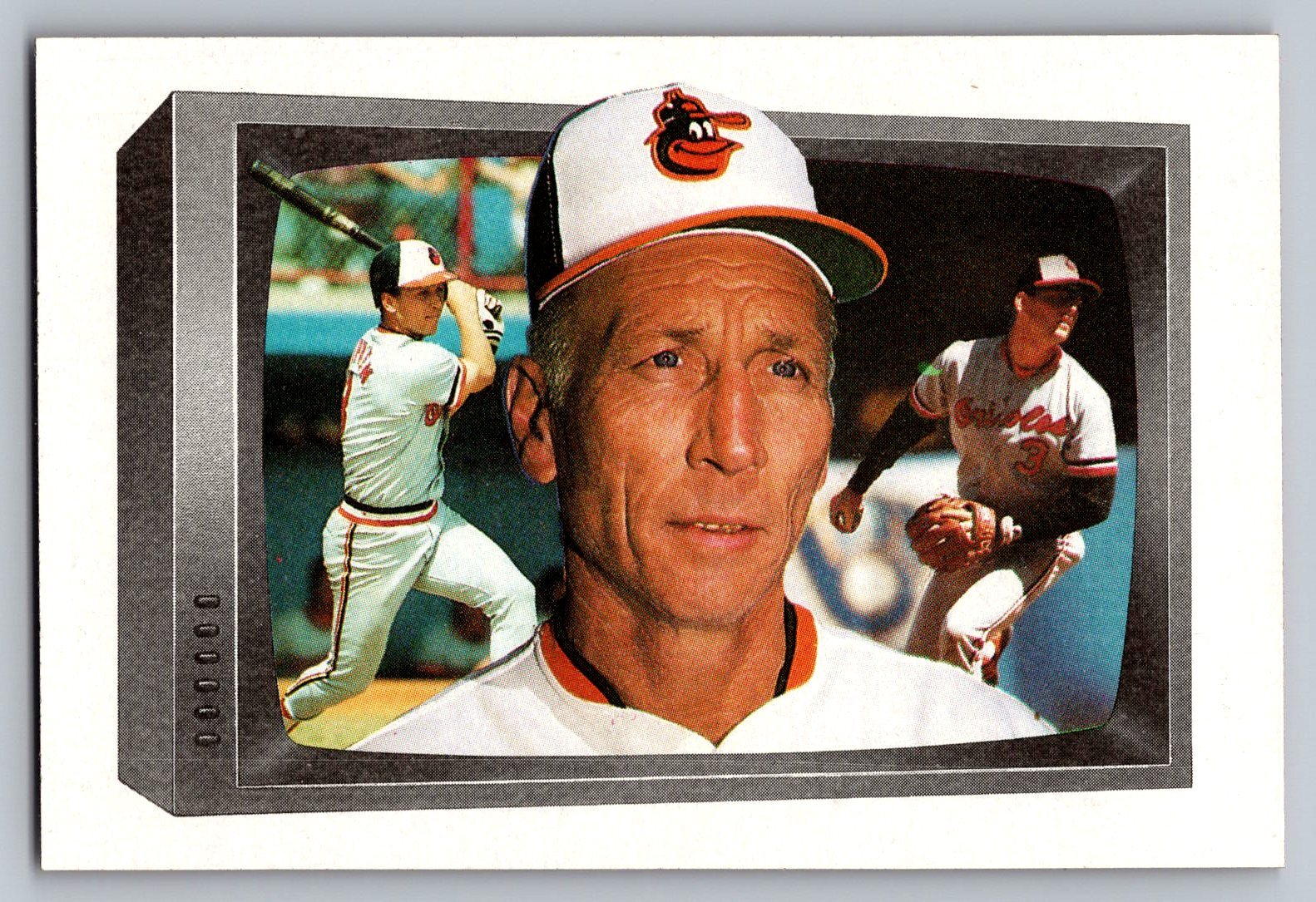 1989  Bowman #260 Cal Ripken, Sr. / Cal Ripken, Jr. / Billy Ripken CO Orioles