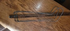 Antique Wire STOCKING DRYER Stretcher Joined PAIR 14" Metal SHIPPING INCLUDED