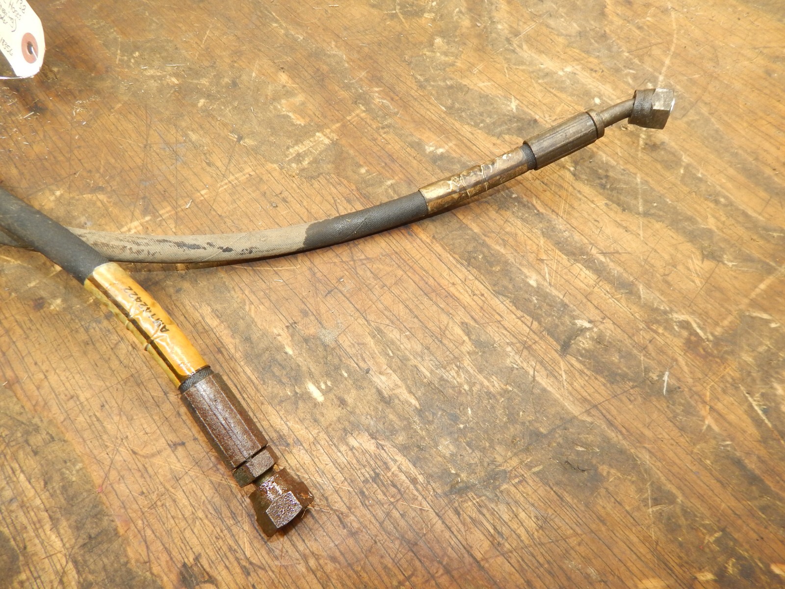 OEM John Deere X738 Hydraulic Hose (power steering cylinder 