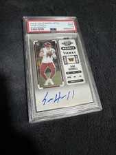 PSA 9 2022 Contenders Sam Howell Rookie Ticket Auto 