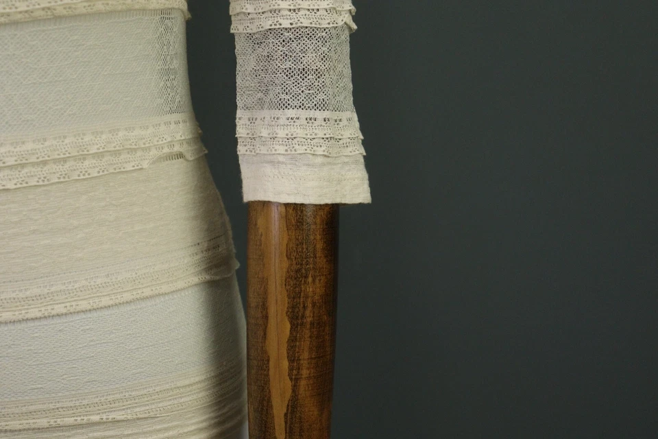 Blusa Camisa Denim & Supply Ralph Lauren Encaje Malla Manga 3/4 Cuello Redondo Talla S Foto 4 de 4