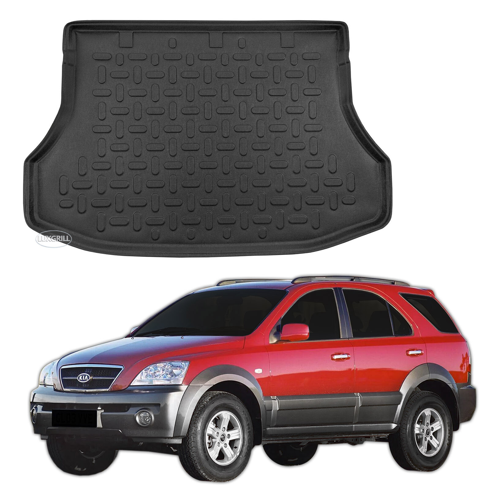 Tapis de coffre Kia Sorento 2002-2009 sur mesure pour stopper salissures et humidité