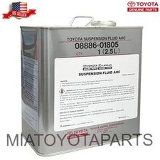 OEM Genuine Lexus Toyota AHC Suspension Fluid 2.5 Liters 08886-01805