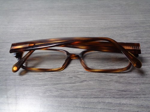 Chanel 3058 502 Brown Tortoise Eyeglasses Frames 53-17 135 Italy missing logo - Picture 5 of 6