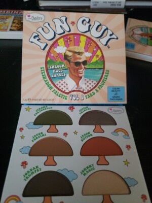 TheBalm Fun Guy Eyeshadow Palette Vol.1 'Shroom Hued Shades' 0.25 oz