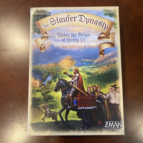 The Staufer Dynasty Board Game by Z-Man Games Andreas Steding