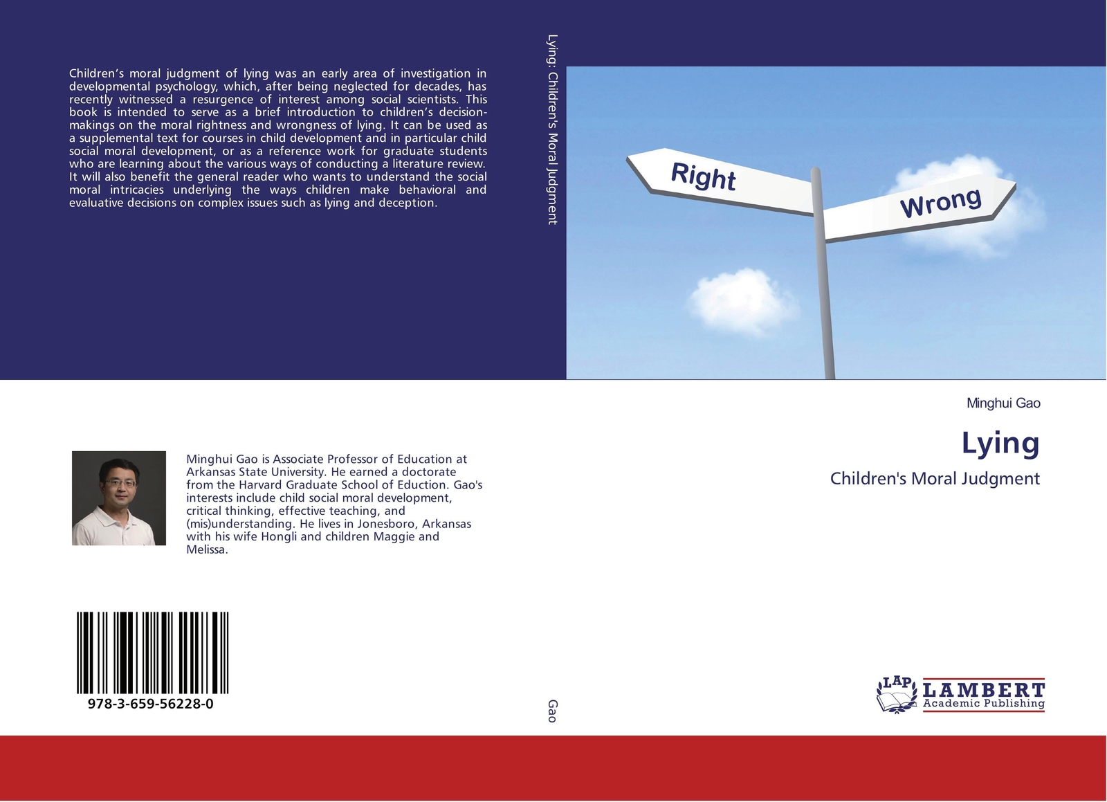 Thumbnail - Minghui Gao | Lying | Taschenbuch | Englisch (2016) | Children's Moral