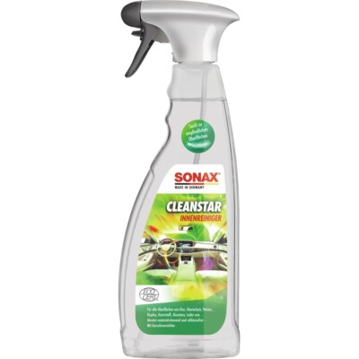 Innenraumreiniger SONAX CleanStar Ecocert sanfter Innernraum Reiniger 750 ml