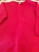 Casual Cozy Oversized Crew Neck Fleece Pullover Sweatshirts