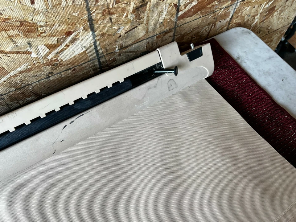 BMW E53 X5 ЗАДНИЙ БАГАЖНИК ГРУЗОВОЙ БЕЗОПАСНОСТИ КОНФИДЕНЦИАЛЬНОСТИ АБАЖУР КРЫШКА ПАНЕЛИ БЕЖЕВЫЙ OEM 105K - Изображение 4 из 4