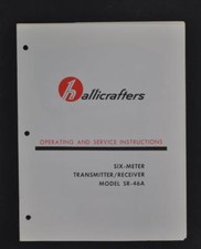 HALLICRAFTERS SR-46A OPERATING and SERVICE MANUAL