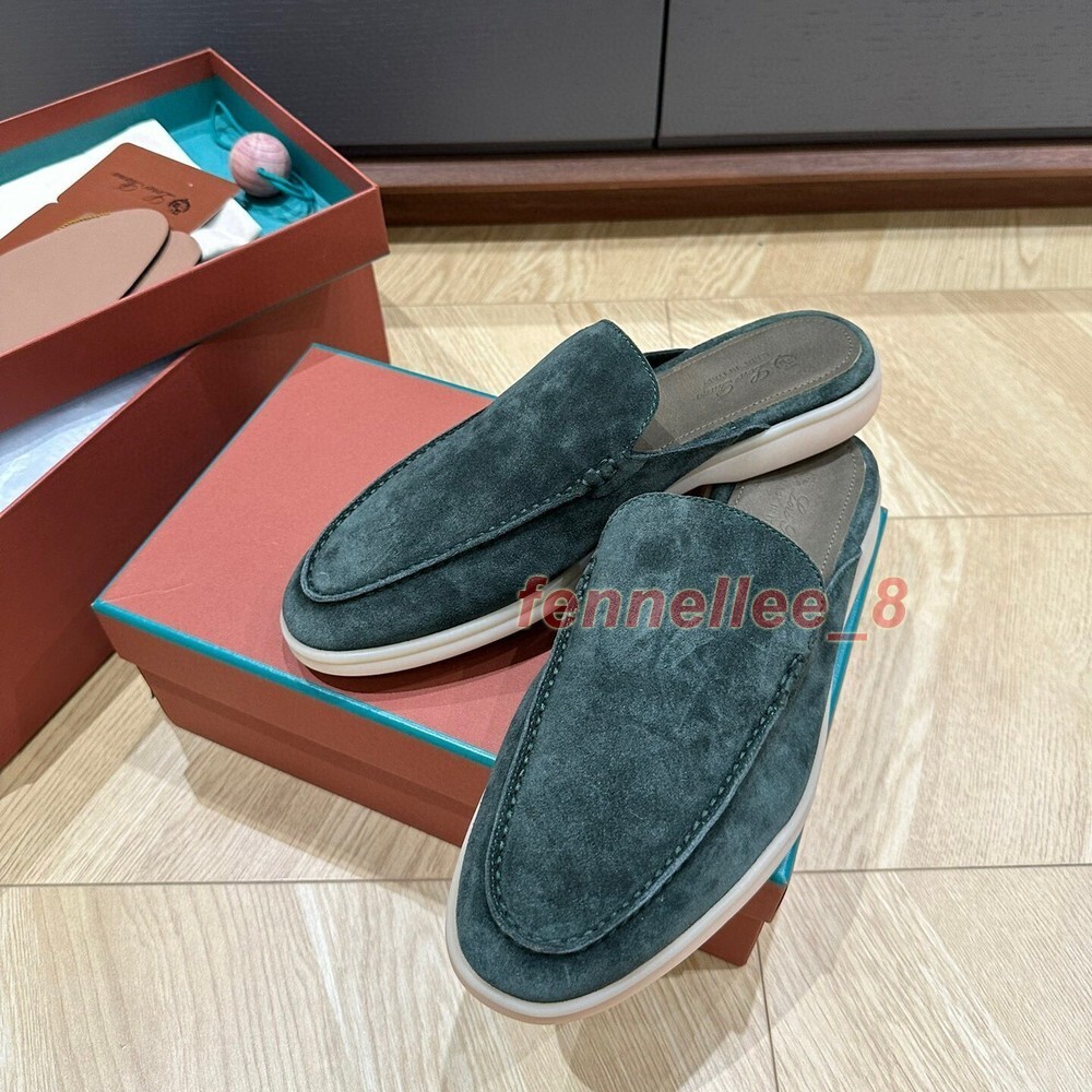 PANTOFOLA D’ORO Pantofole uomo slip on stile italiano vera pelle scamosciata mules ballerine scarpe casual