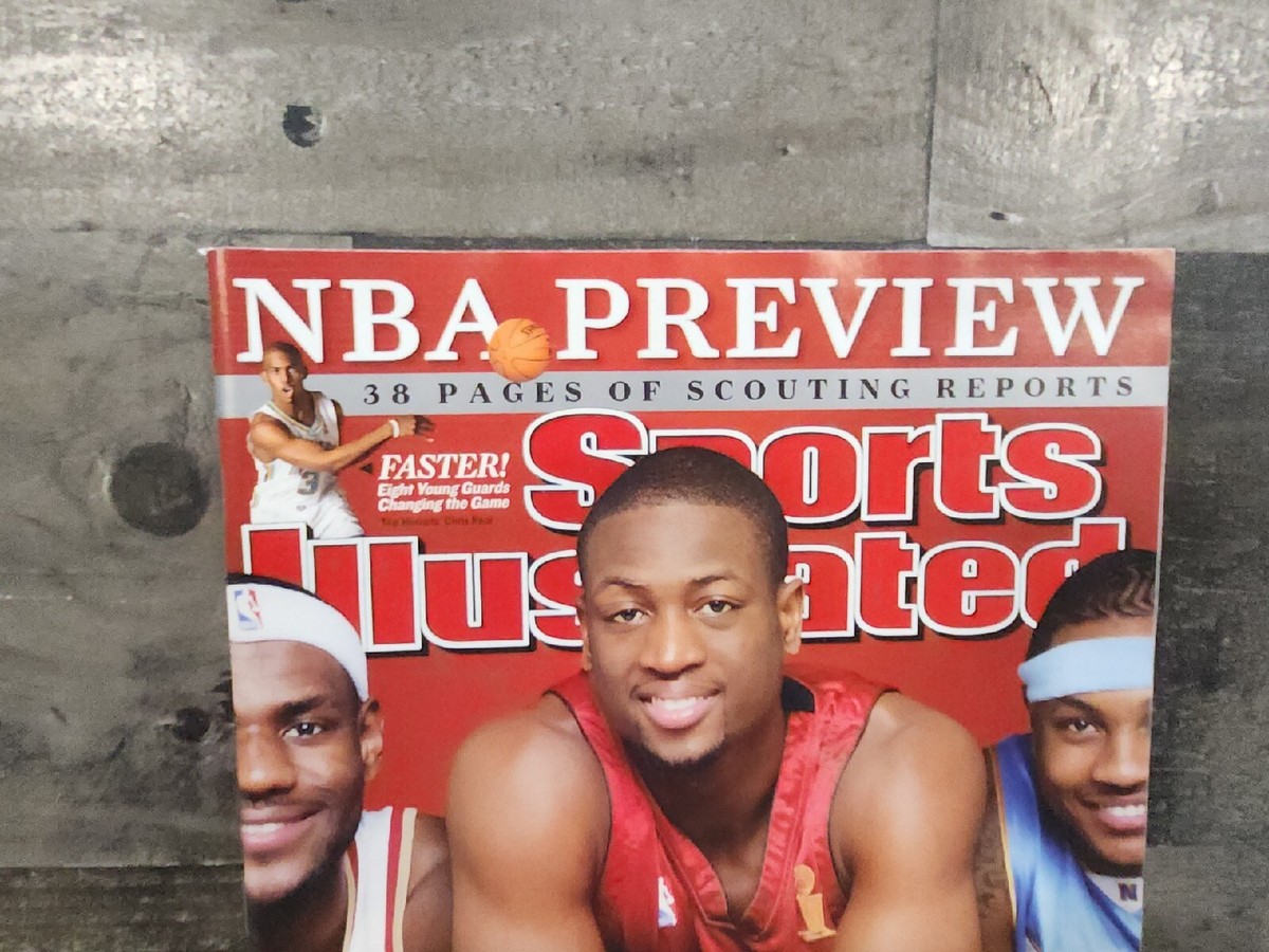 Dwayne Wade, Lebron James, Carmelo Anthony - Sports Illustrated SI