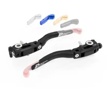 Adjustable Brake + Clutch Levers Blue Ducabike For Ducati 1198 2009 > 2012