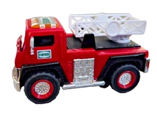 Hess Ladder Rescue Truck Toy Lights Friction Gears 2015 Tested Working