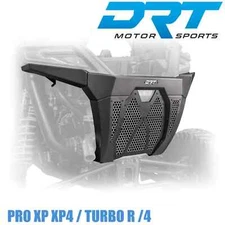 DRT Rear Bumper Guard W Mesh Inserts Black Polaris RZR PRO S XP XP 4 TURBO R / 4