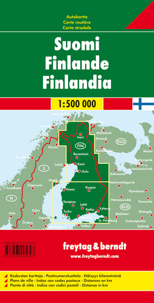 Finlandia 1:500.000 - AA.VV.
