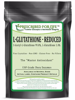 tripeptide glutathione Glutathione (L) - Tripeptide of Amino Acids Glycine, Glutamine & Cysteine,