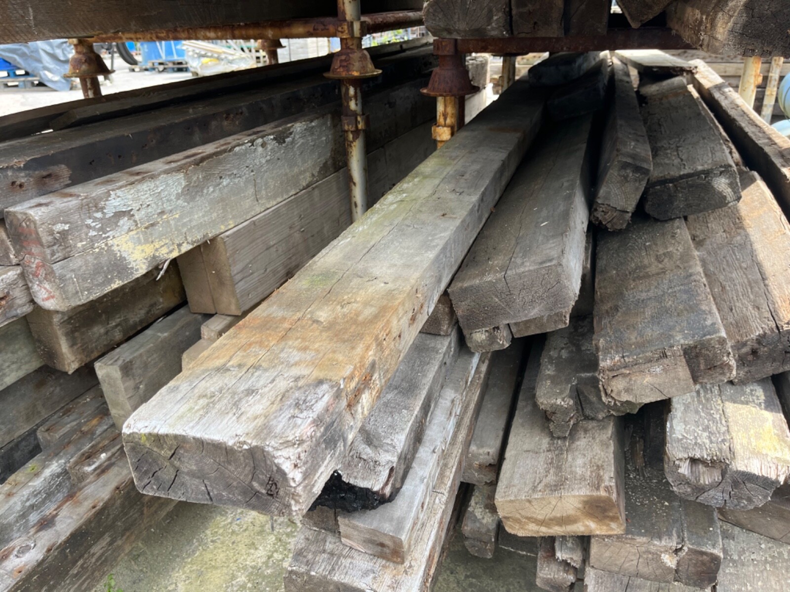 Pitch Pine Beams eBay