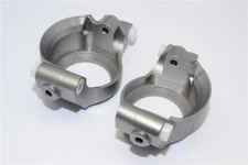 GPM Gunmetal Aluminum Front Caster Blocks C-Hubs for Traxxas X-Maxx 6S 8S