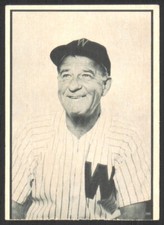 1953 Bowman Black & White (TRIMMED) Bucky Harris #46