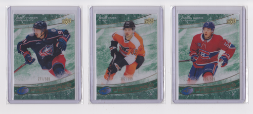 2022-23 UPPER DECK ICE PREMIERES GREEN PARALLEL /599 - DROP DOWN LIST - Picture 17 of 52