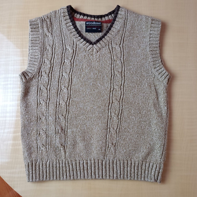 V Neck Woodland Sweaters For Ladies Woodland Boys Vest Knit 4T 5T