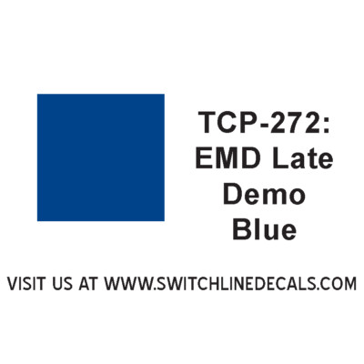 Tru Color Paint EMD Late Demo Blue 1oz - 272 | eBay