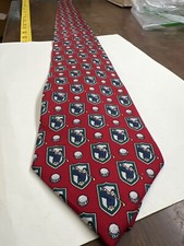 Hickok made in USA Golf tie 56"x4" Imported Silk Necktie