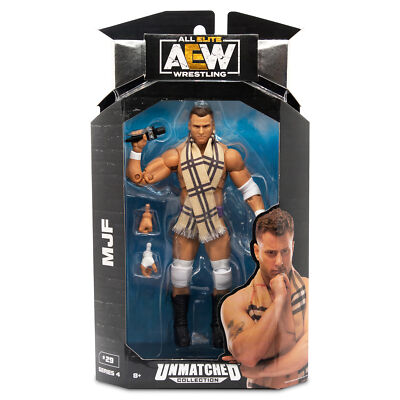 MJF (w/ Scarf) - AEW Unmatched Series 4 Jazwares Toy Wrestling Action Figure