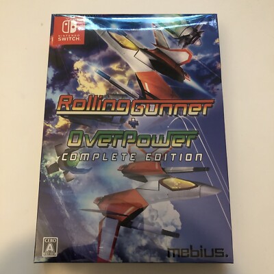 Rolling Gunner + Over Power Japanese Nintendo Switch (complete edition)