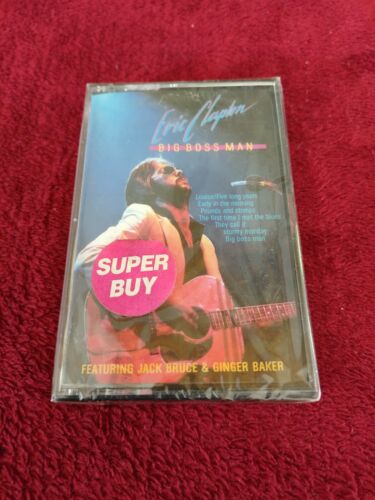 Eric Clapton Big Boss Man Cassette Brand New Sealed - Picture 1 of 7