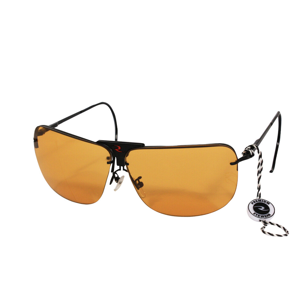RADIANS RSG-3 Glasses&comma; 3 Interchangeable Lenses - Clear&sol;Orange&sol;Amber RSG-3LK-BX