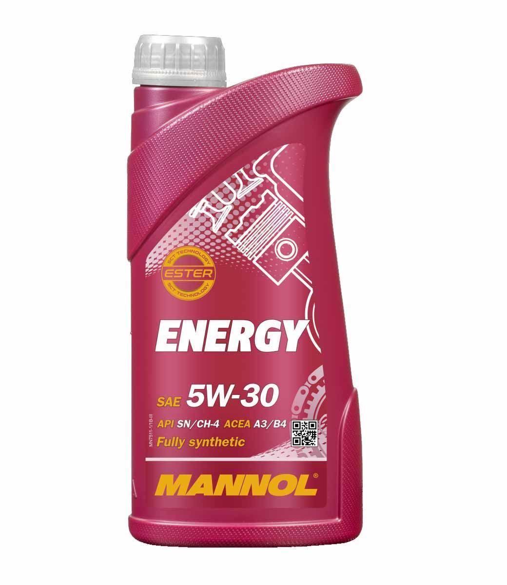 Huile 5W30 MANNOL Energy évitez l'usure mécanique et les démarrages difficiles en hiver