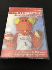 Connecticut Sun Basketball 2015 DVD Brand New Highlights from 2015 Ticket Holder