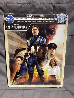 Captain America: The First Avenger (Blu-ray Disc Set, 2011) for