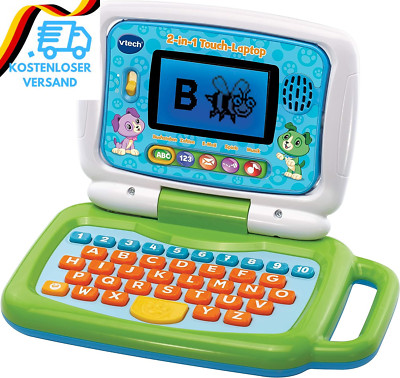Vtech 2-In-1 Touch-Laptop   Lerncomputer Und Touch-Tablet Zum Lernen Von Buchsta